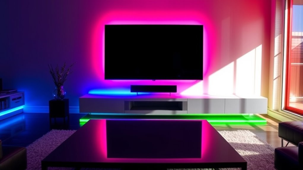 tv lighting compatibility and setup