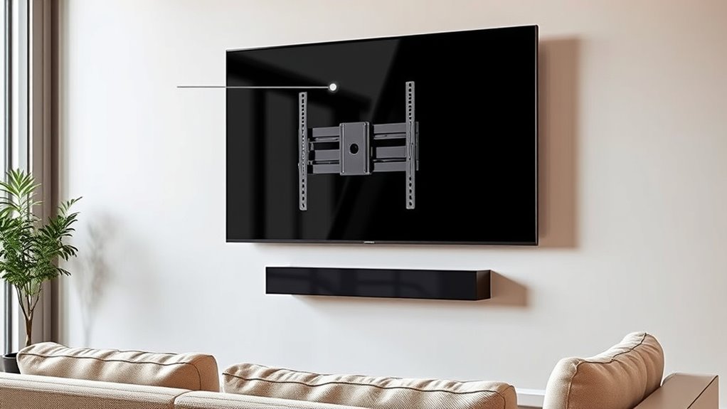 tv mount compatibility and features