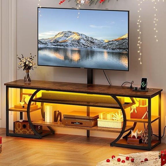 YITAHOME TV Stand for 65/70 Inch TVs