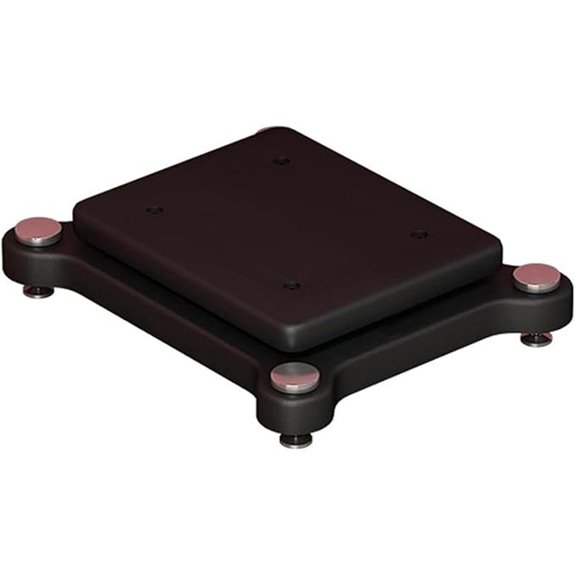 2-Floor Subwoofer Isolation Stand with Foot Spikes