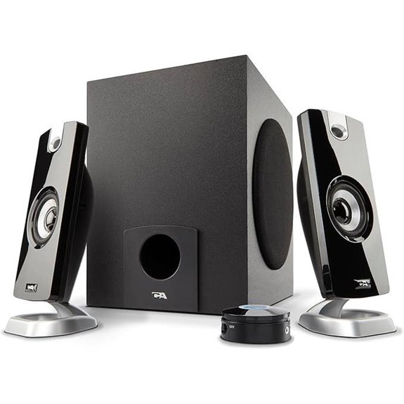 Cyber Acoustics 2.1 Speaker System with Subwoofer