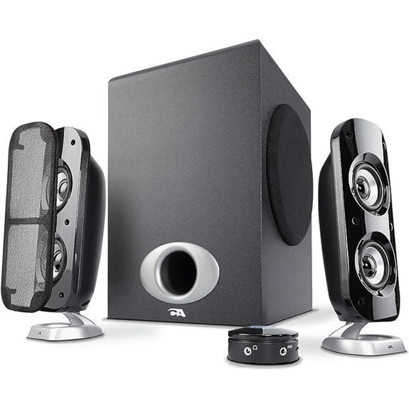 Cyber Acoustics CA-3810 2.1 Speaker System with Subwoofer