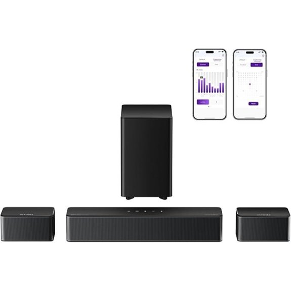 ULTIMEA 5.1 Sound Bar with Dolby Atmos and Subwoofer