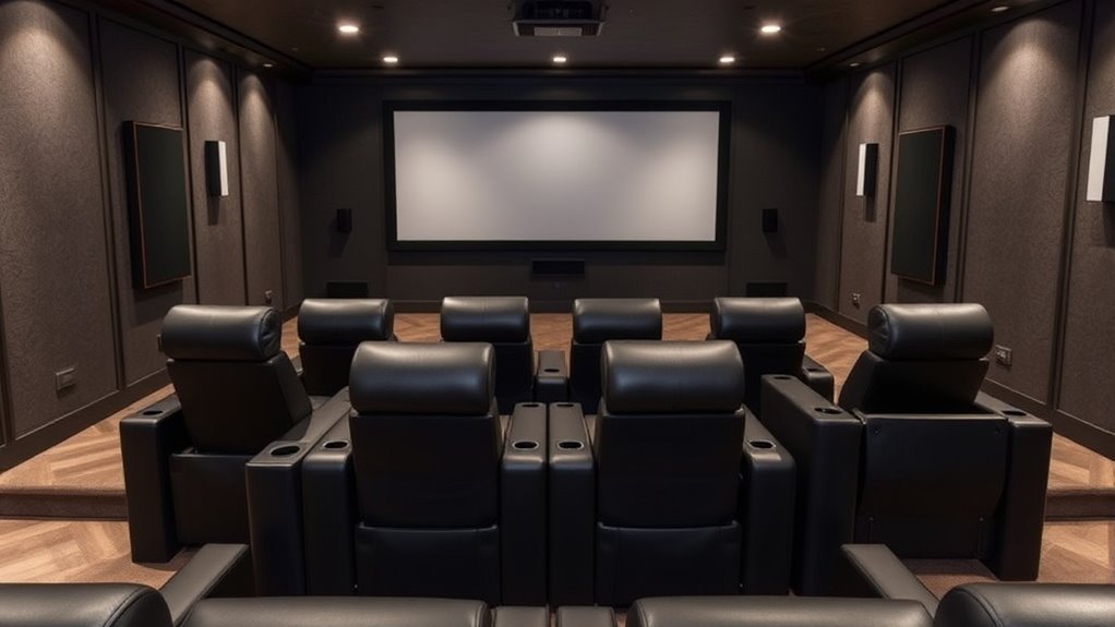 uniform multi row sound coverage