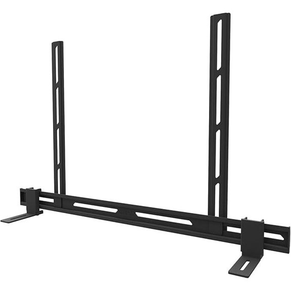 Kanto SB200 Premium Universal Sound Bar TV and Wall Mount | Black