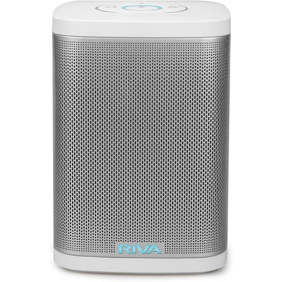 RIVA Upgraded Wi-Fi Bluetooth Hi-Fi Speaker with Alexa