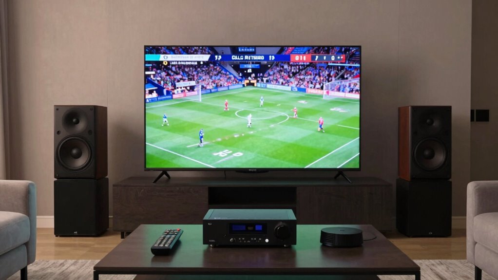 upmix sports broadcasts effectively