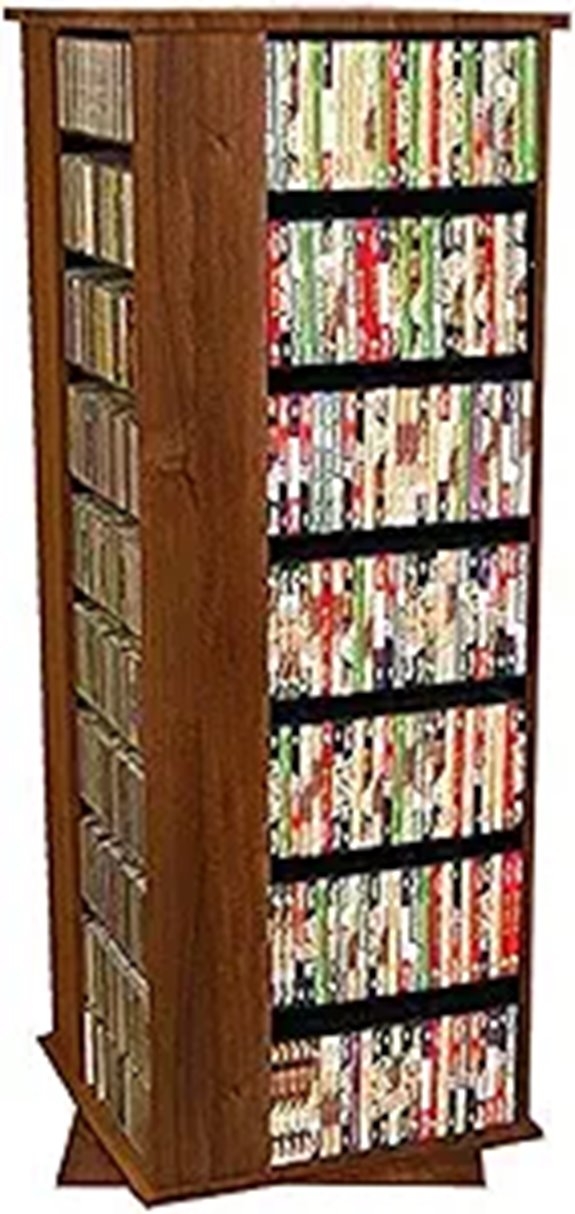 Venture Horizon Revolving Media Tower 1600 Grande-Walnut