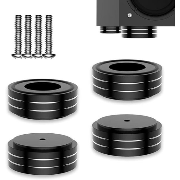 Viborg HiFi Speaker Isolation Pads (58x22MM 4-Pack)