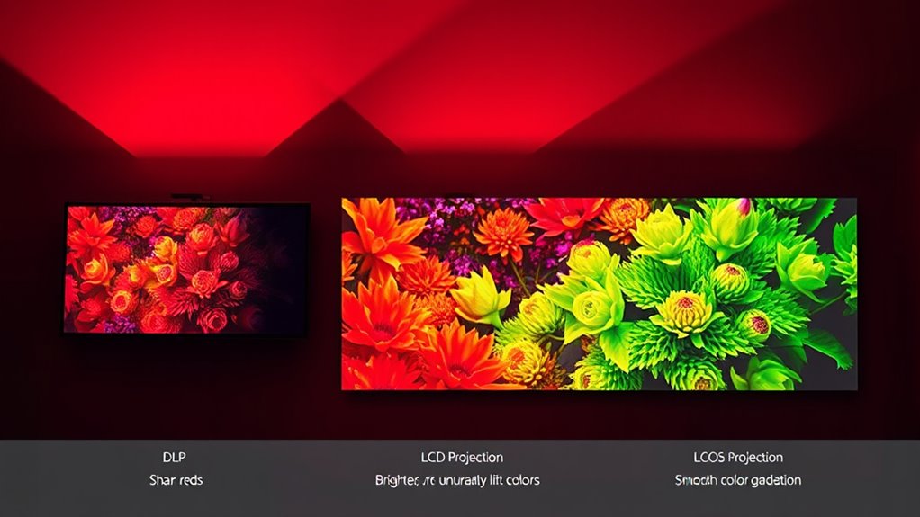 vivid color and accuracy