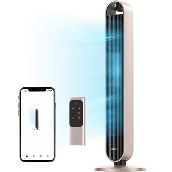 Dreo Voice-Controlled Tower Fan with Oscillation