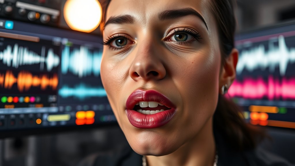 voice mouth synchronization causes