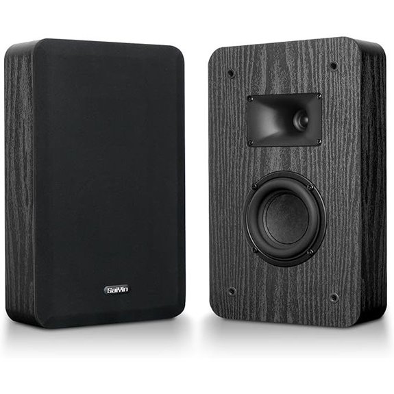 Saiyin Wall-Mount Speakers (Pair) 3.5-Inch 2-Way