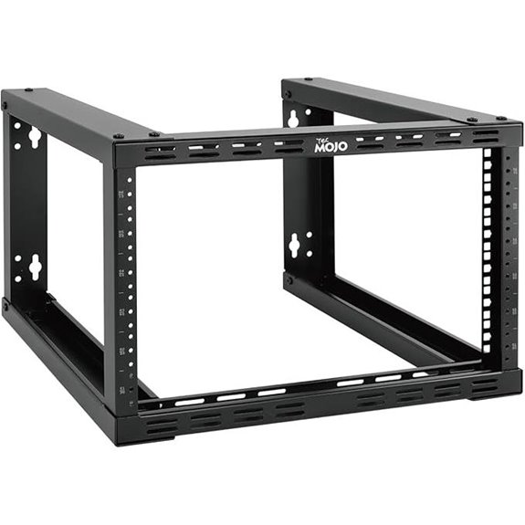 Tecmojo 6U Fixed Wall Mount Network Rack