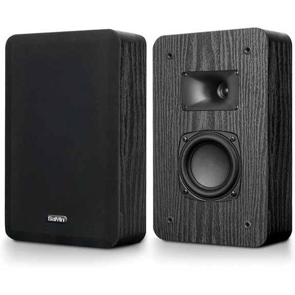 Saiyin Wall Mount Speakers (Pair) for Home Theater