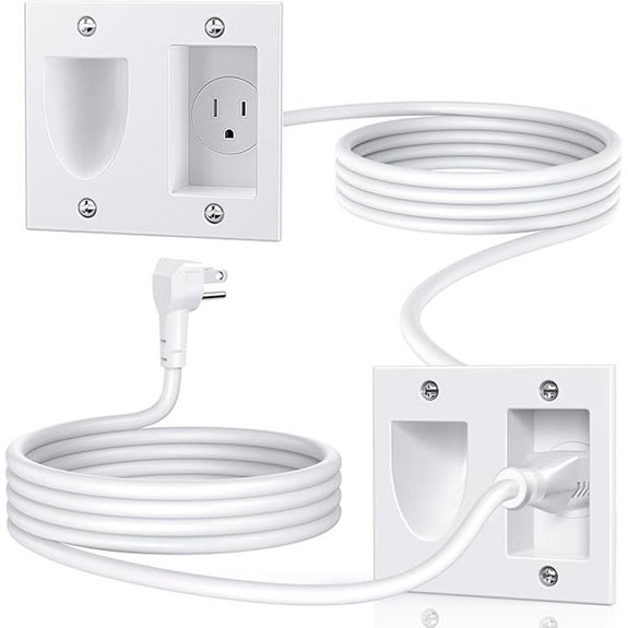 ELECPOW Wall Mount Power Bridge & Outlet Box