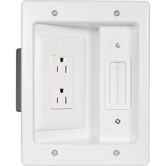 Legrand OnQ Wall Cable Management Kit for TVs