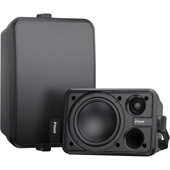 Inwa Waterproof Bluetooth Wall Mount Speakers (Pair)