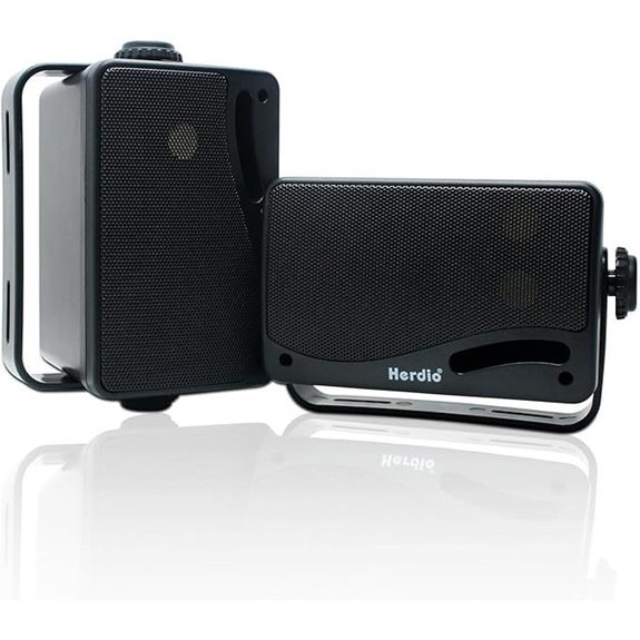 Herdio 3.5 Waterproof Bluetooth Wall Mount Speakers