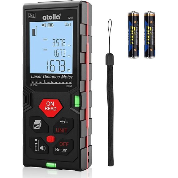 Atolla Laser Distance Meter with Waterproof & Level