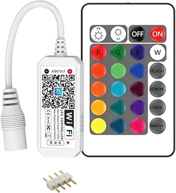 RGBZONE WiFi RGB LED Controller with RF Remote