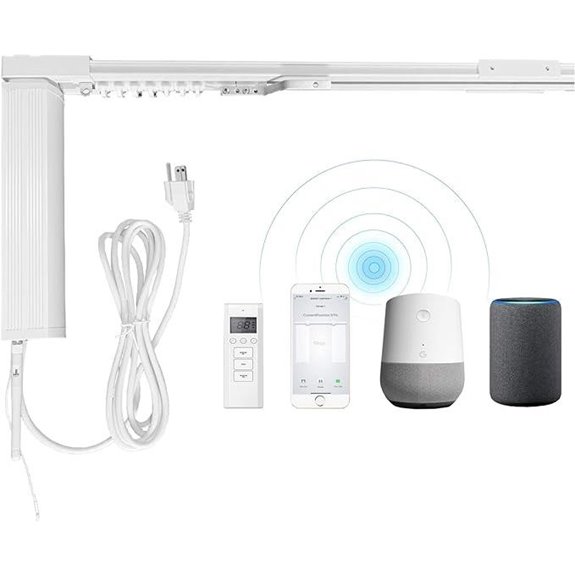 Smart Curtain System with WiFi and Voice Control