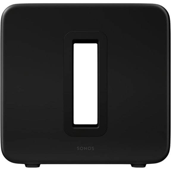 Sonos Sub 4 - Wireless Subwoofer - Black
