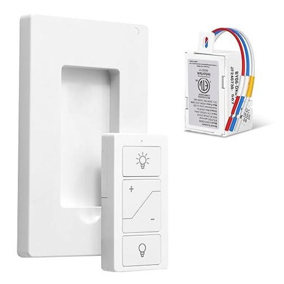 Wireless Dimmer Switch with Remote and Alexa Compatibility