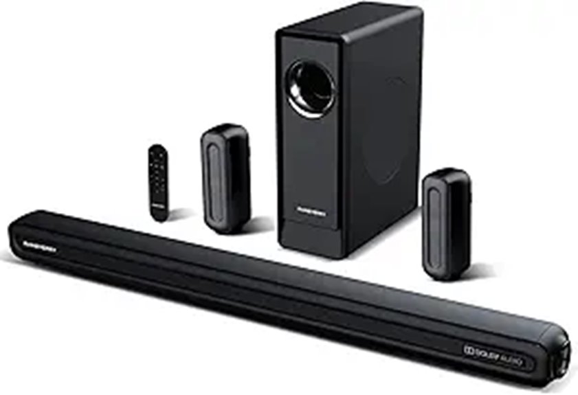 Surround Sound Bar with Wireless Subwoofer and Dolby