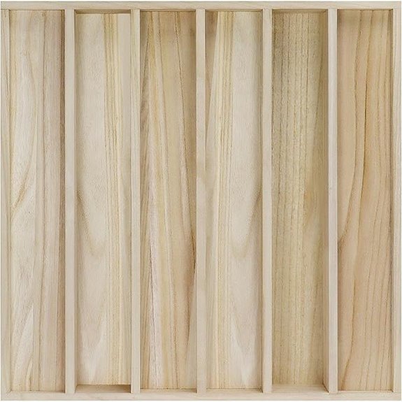 BXI Wood Sound Diffuser Acoustic Panel for Walls