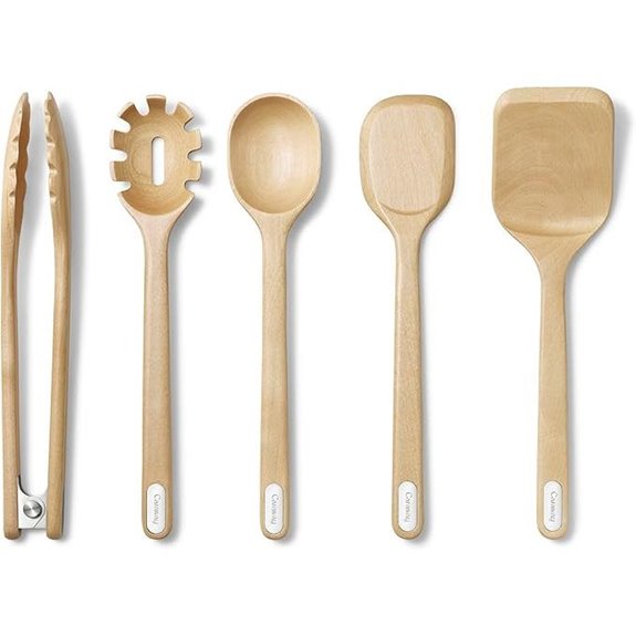 Caraway Wooden Utensil Set (5 Pieces)