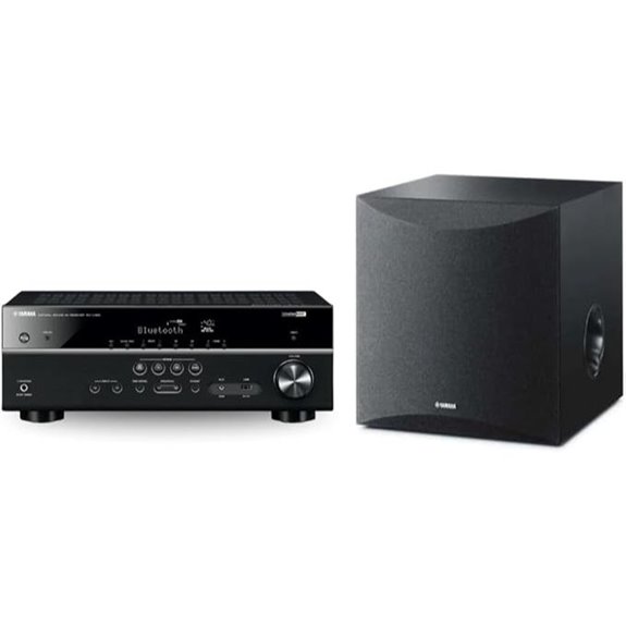 Yamaha RX-V385 5.1 4K AV Receiver with Subwoofer