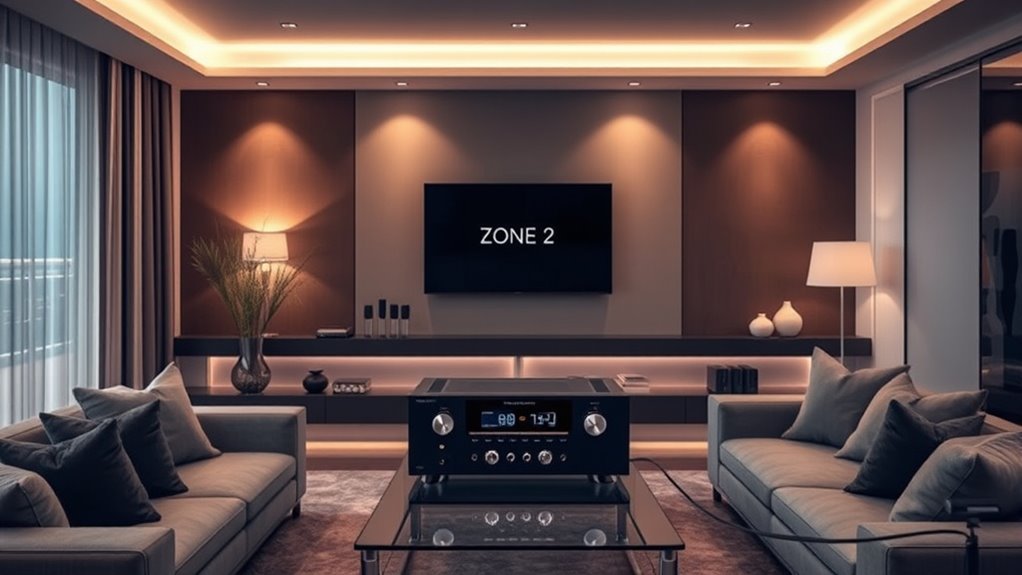 zone 2 multi room audio