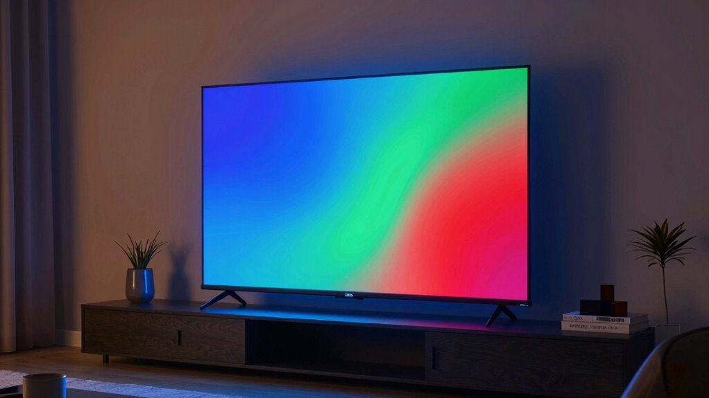 adjust lighting for vibrant screens