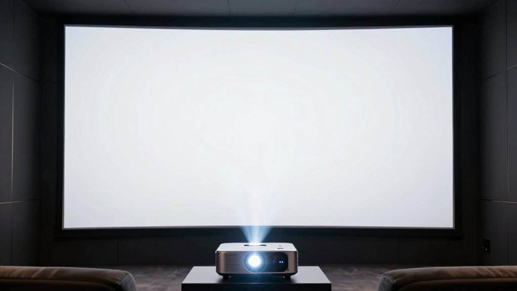 adjust projector brightness accurately