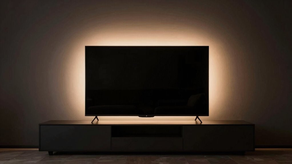 balanced ambient bias lighting
