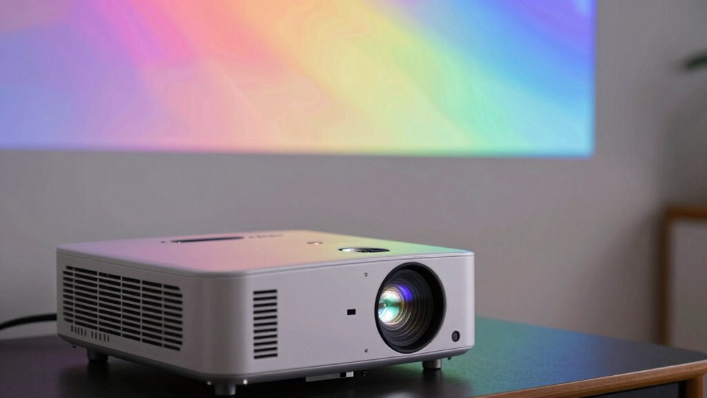 bright room projector performance