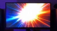 bright scene color distortion