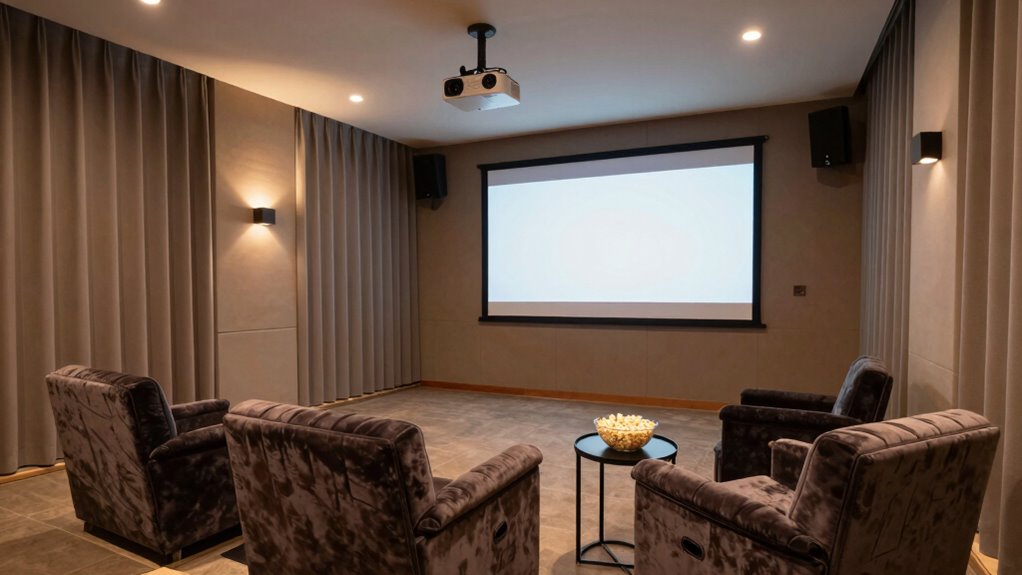 cozy well lit soundproofed sanctuary