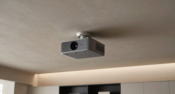 discreet projector concealment planning