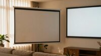 durability of projector screens