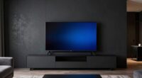 enhance visibility with darker decor