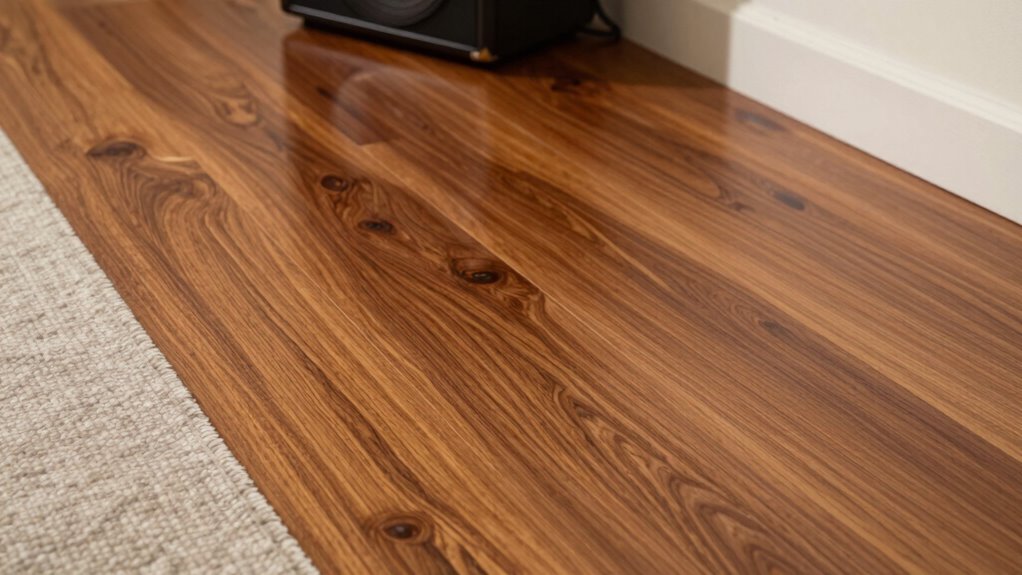 flooring influences bass response