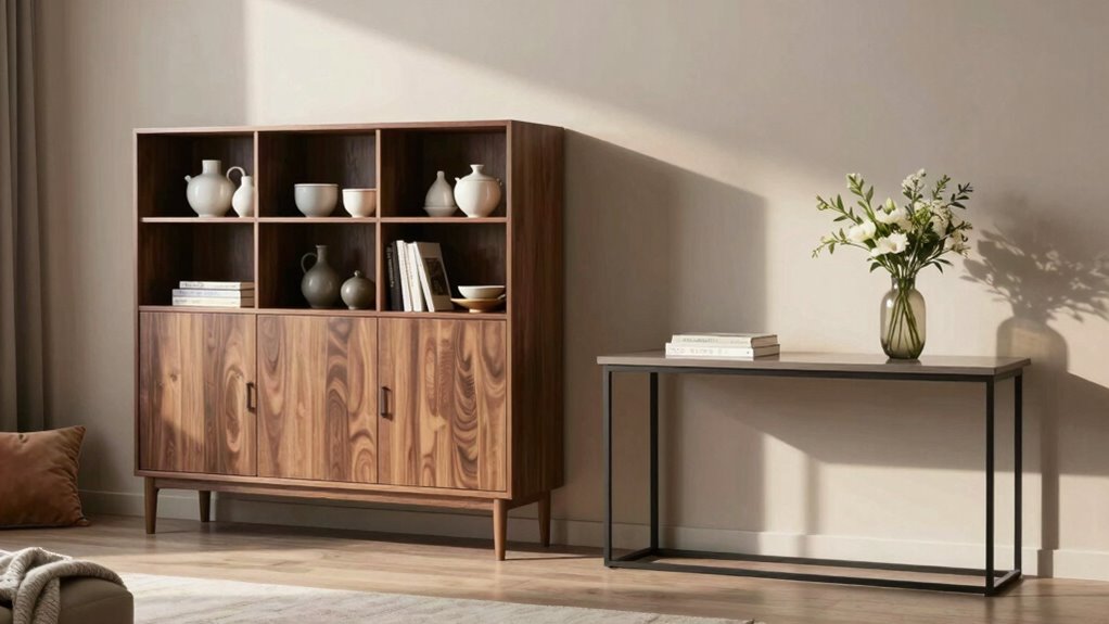 furniture style and space efficiency