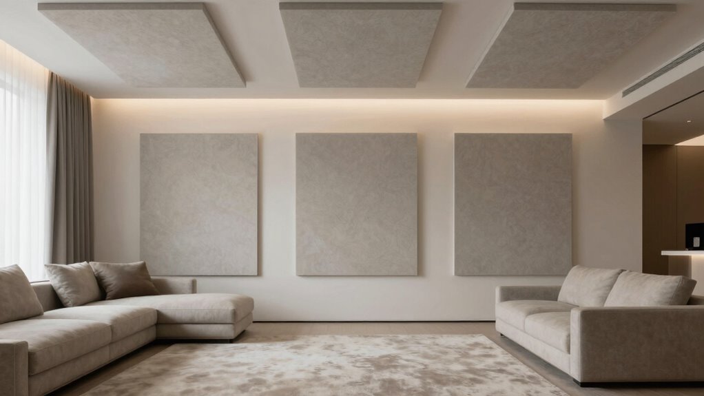 hidden aesthetic soundproofing integration