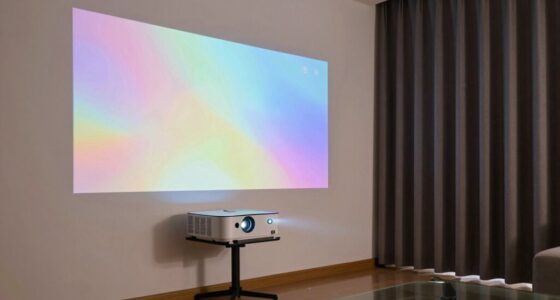 home projector brightness enhancement