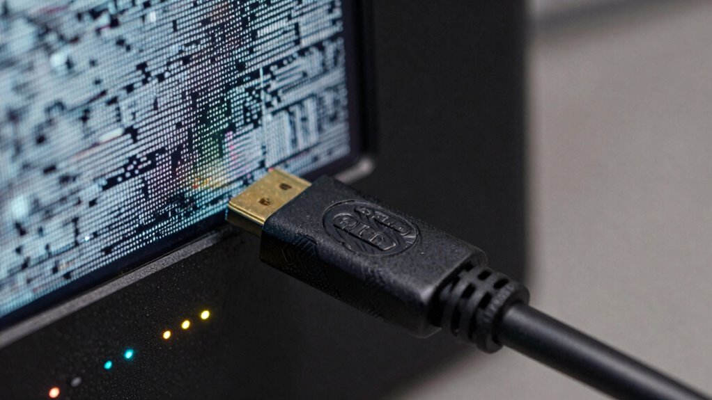 interference and firmware cause blackouts