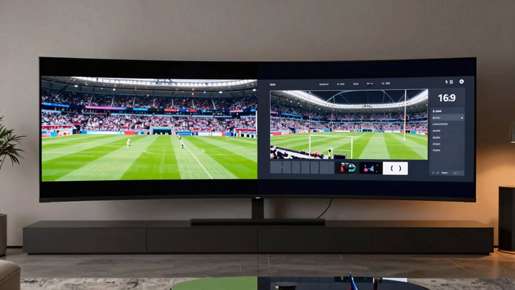 optimal display aspect ratio choices