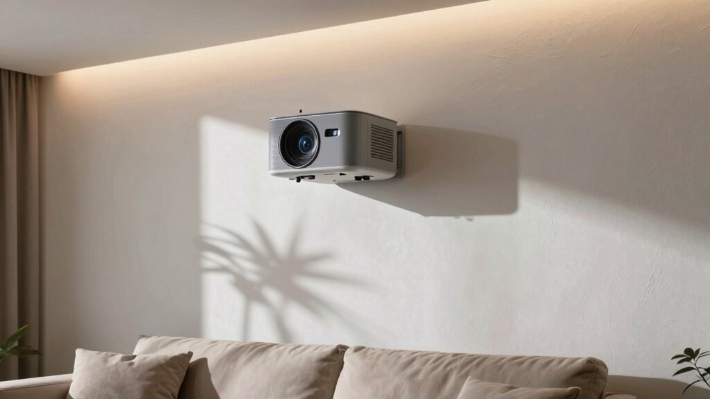 optimal projector fan placement