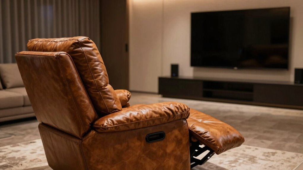 optimal recliner seating distance